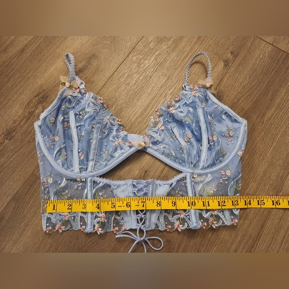 For Love and Lemons Victoria's Secret VS Bell Bow Bustier 38C - Picture 8 of 13